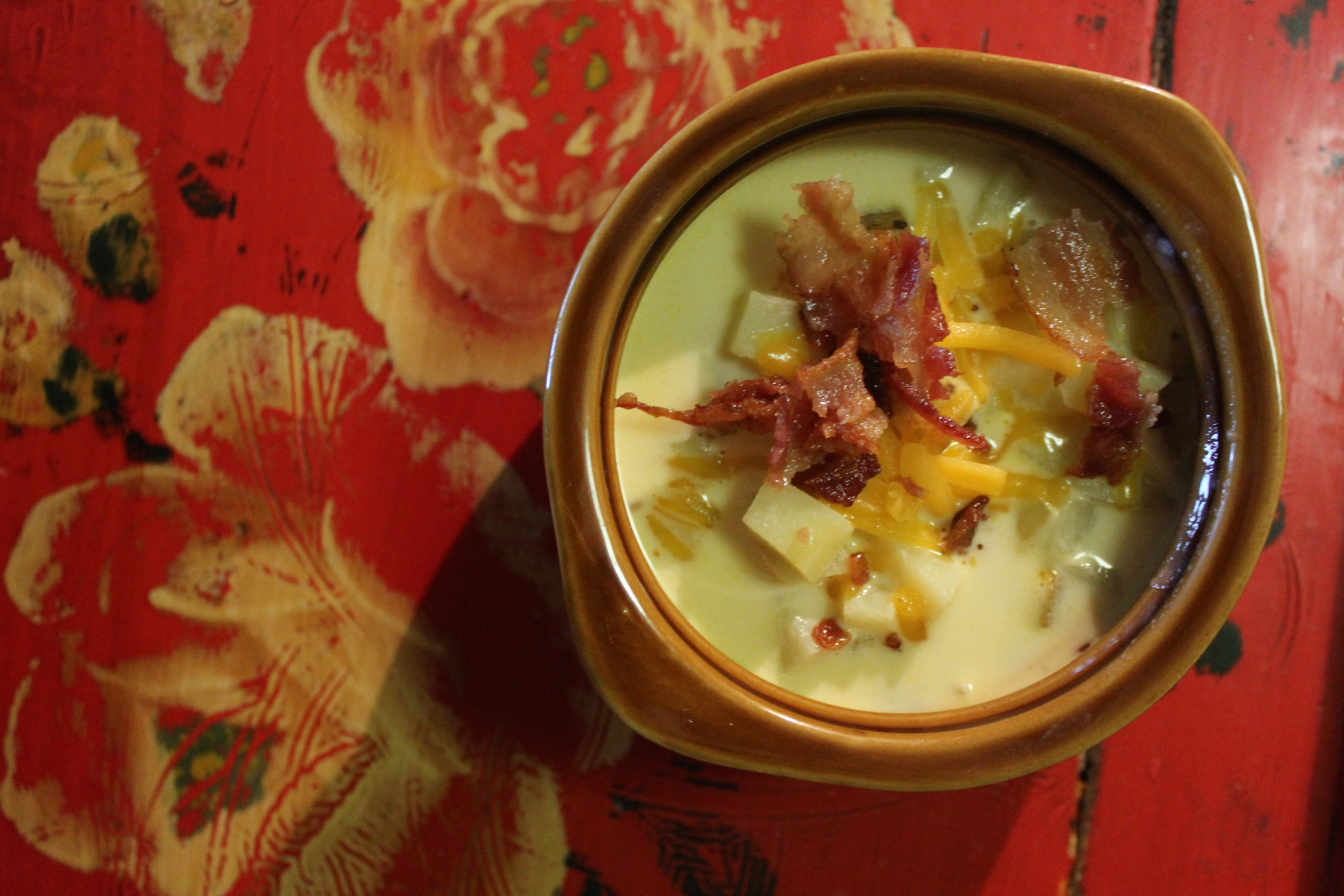 Basic Potato Soup Recipe (with Bacon!)