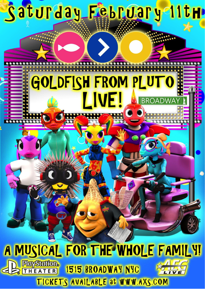 Live from Broadway: Goldish From Pluto
