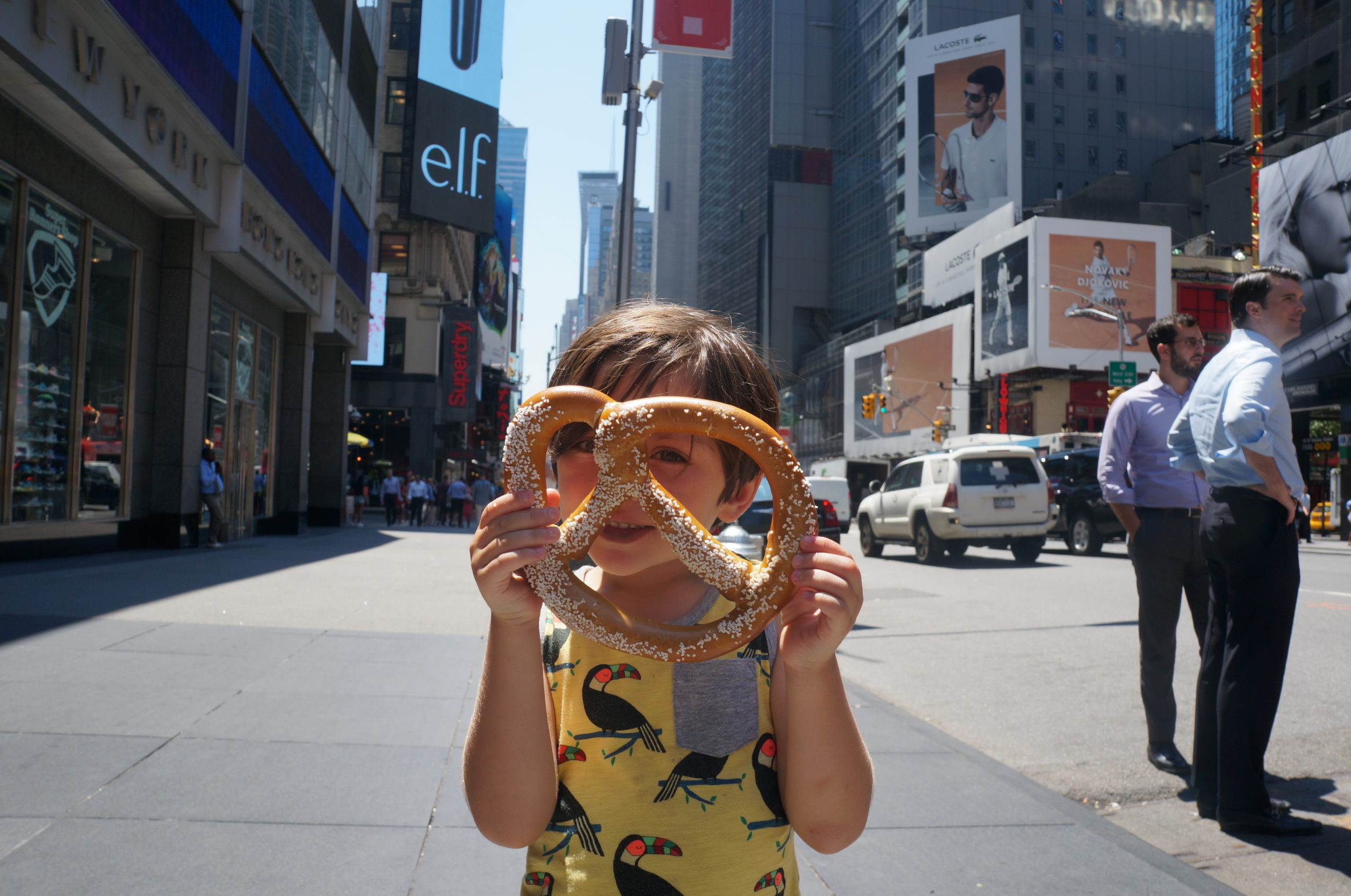 Stephanie and Max in New York City